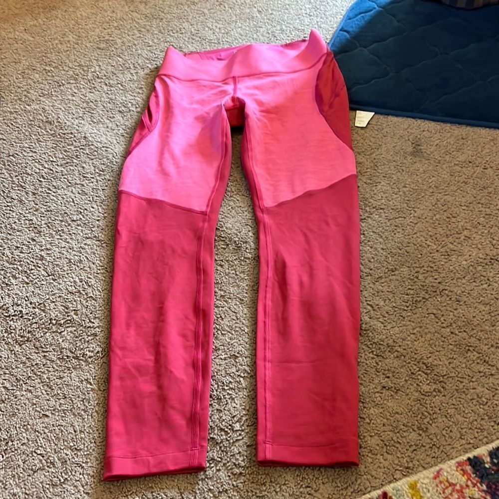 Outdoor voices small pink leggings‎